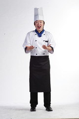 스튜디오 안의 남자, 여자 제빵사