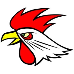 Rooster Mascot