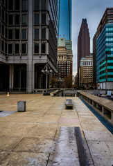 Buildings in Philadelphia, Pennsylvania.