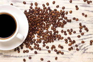 coffee cup grain table