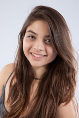 Pretty woman smiling