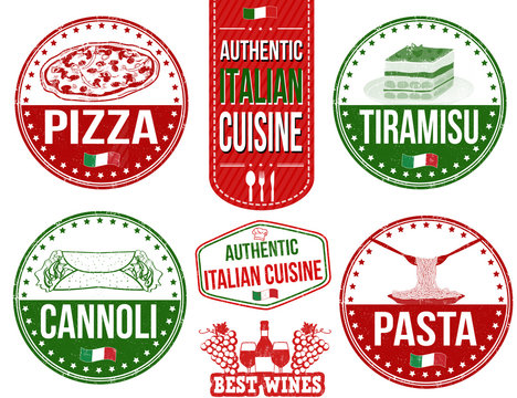 Authentic italian food stamps