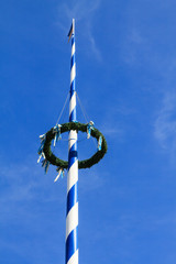 Top of a Maypole in Munich