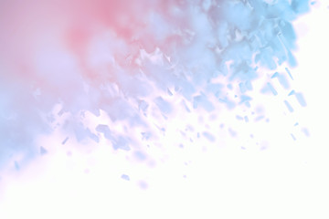 Abstract 3d particle background