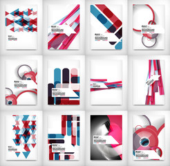 Geometric abstract business template