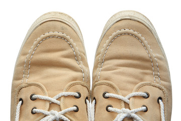 Sneakers isolated on white