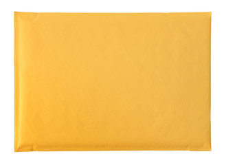 Yellow envelope - obrazy, fototapety, plakaty