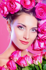 Fototapeta premium pink roses