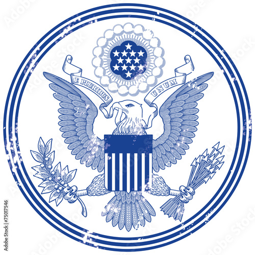 "Great Seal of the United States" Stock image and royaltyfree vector