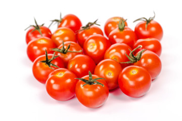 isolated red tomato