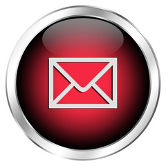 E-Mail Button glossy