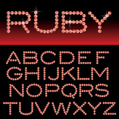 ruby alphabet