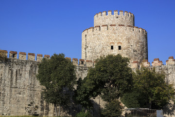 Fototapeta na wymiar Yedikule Fortress