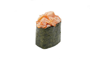 delicious seafood sushi at a Japanese restaurant