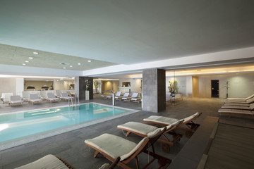 pool spa hotel interior