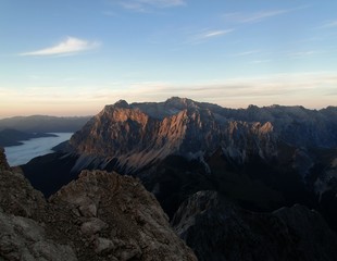 View of Zugspitze, Germany