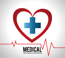 Medical design, vector illustration.
