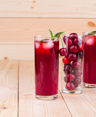 cherry juice with cherries