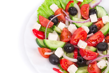 Greek salad.