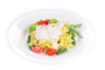 Tasty italian pasta