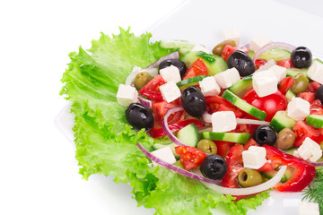 Greek salad.