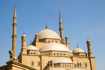 Fototapeta na wymiar The Mosque of Muhammad Ali in Cairo, Egypt, Islam, Religion