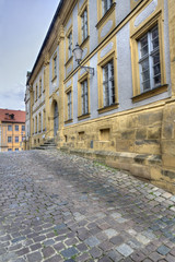 Fototapeta na wymiar Historical houses in Bamberg, Germany