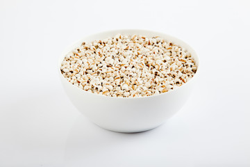 Jobs tears  in a white bowl