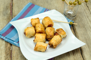 feuilletés saucisse