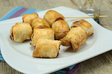 feuilletés saucisse