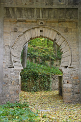 The arc of the ears or door Bib Rambla in Alhambra