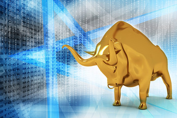 Stock market background