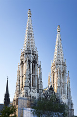 The Votive Church in Vienna, Austria