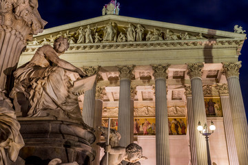 Österreich, Wien, Parlament