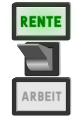 Rente - Arbeit