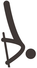 pole vault icon