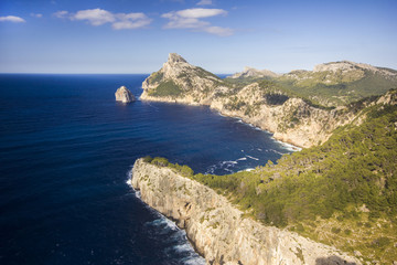 Fototapeta na wymiar Beautiful Cap De Formentor On Majorca