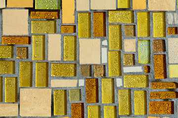 Glossy mosaic. Abstract seamless background.