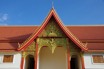Fototapeta premium Temple bouddhiste à Vientiane, Laos