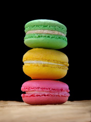 Sweet biscuits macaroon