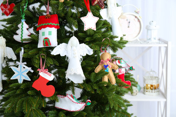 Christmas handmade decorations