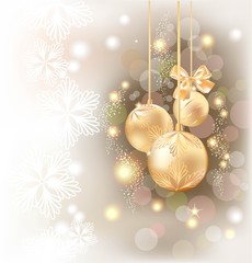 Праздничный новогодний фон