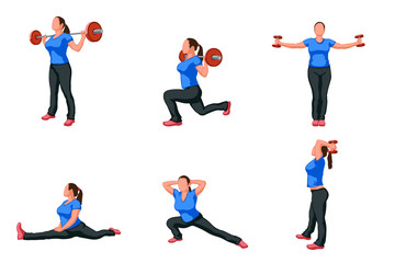 work out set