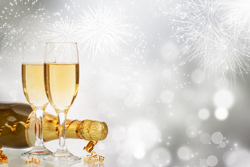 Celebrating with champagne © erika8213