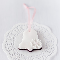 christmas tree decoration - christmas cookies with royal icing 