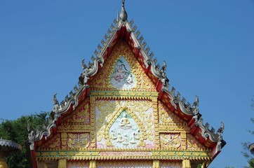 Temple bouddhiste à Vientiane, Laos