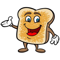 Toast Cartoon