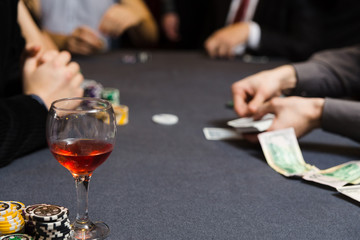 People playing poker