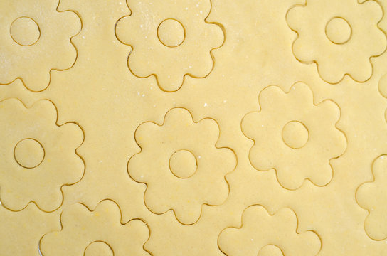impasto dei biscotti canestrelli in pasticceria