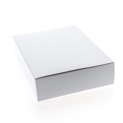 Fototapeta premium Empty blank white box